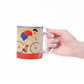 Cycling cup or mug "Monsieur Vélo" - Customizable