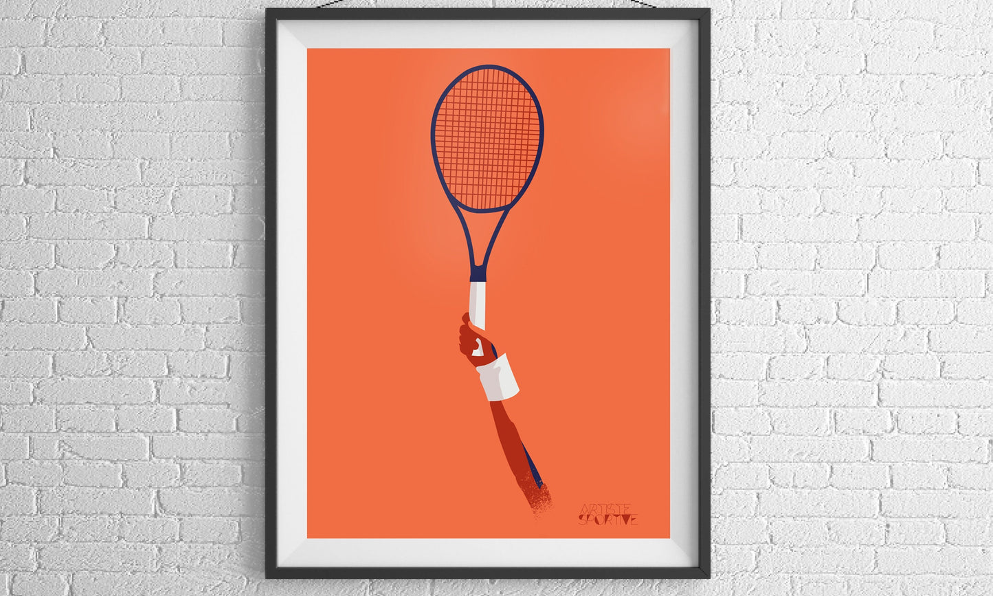 Affiche "Raquette de Tennis"