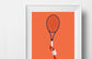 Affiche "Raquette de Tennis"