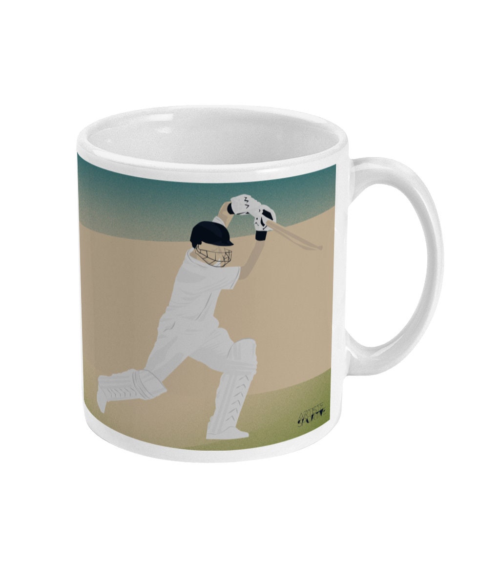 Tasse ou mug Cricket "Cover Drive" - Personnalisable