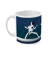 Cup or mug "fencing in blue" - Customizable