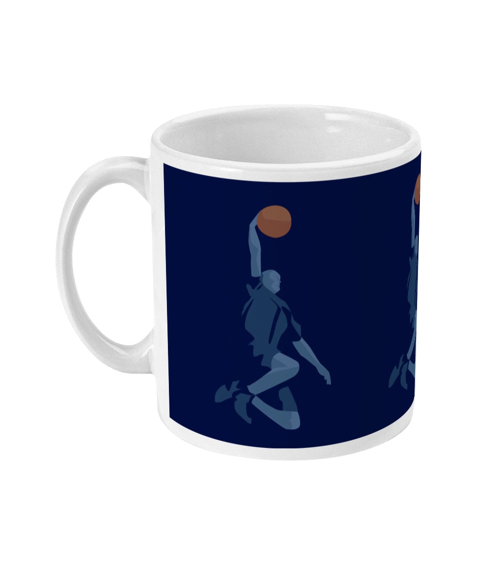 Tasse ou mug basketball "Le dunk" - Personnalisable