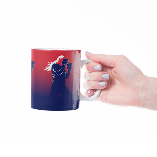 Boxing cup or mug "In the boxer's ring" - Customizable