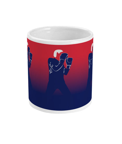 Boxing/boxing cup or mug "On the ring" - Customizable