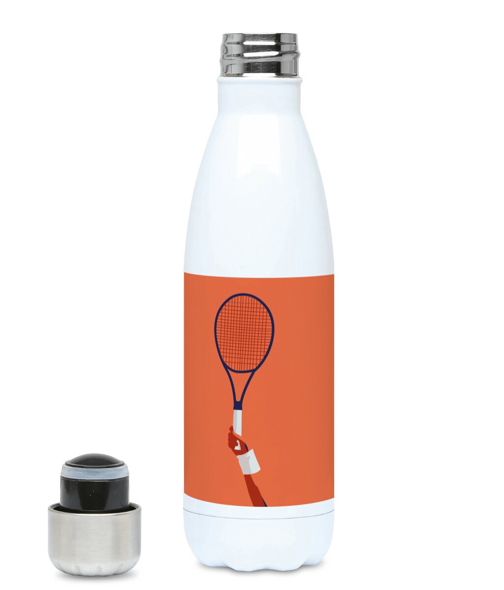 Isolierflasche „Tennisschläger“ – anpassbar