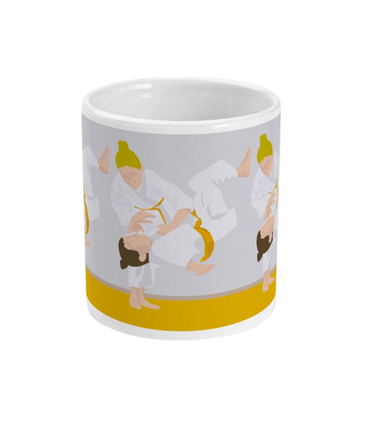 Judo cup or mug "Jeanne la Judoka" - Customizable