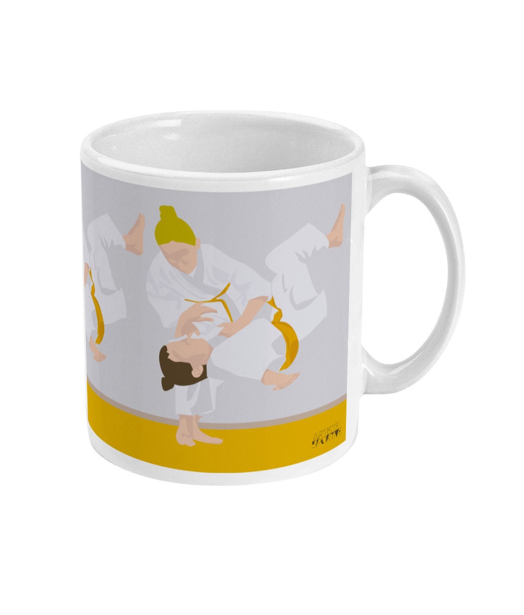 Tasse ou mug Judo "Jeanne la Judoka" - Personnalisable