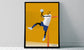 Affiche Handball "Martin le handballeur"