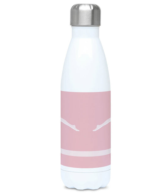 Pink gymnastic insulated bottle "Latika the gymnast" - Customizable