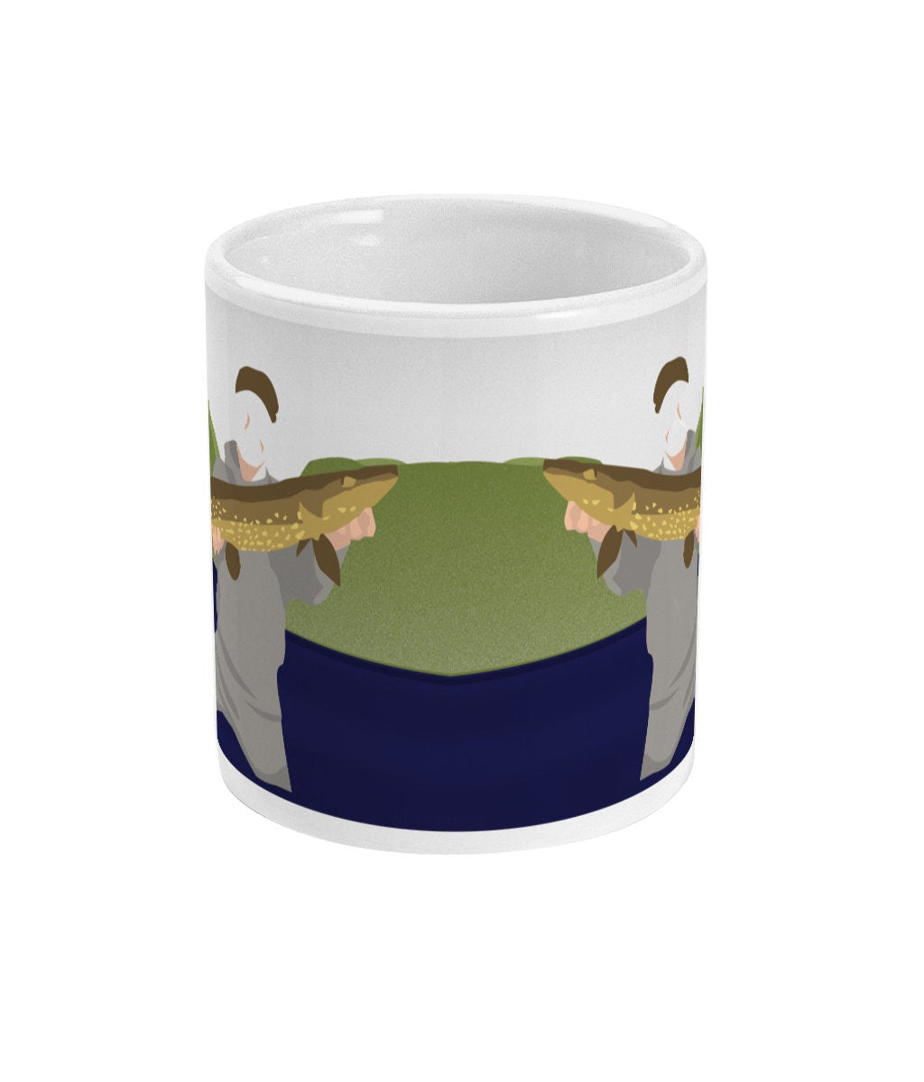 Tasse de pêche à la carpe personnalisée - France Tasse de pêche à la carpe personnalisée - France