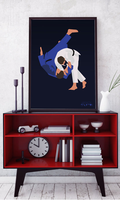 Judo poster "The judoka"