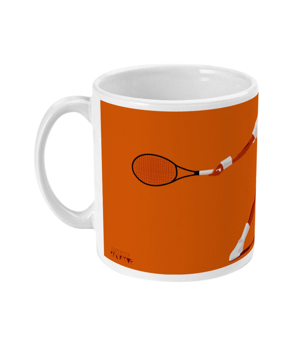 Tasse oder Becher "Tennisspieler" - Individualisierbar