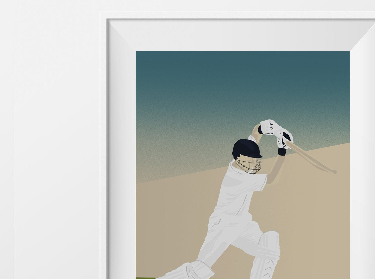 Cricket Poster “Cover Drive”