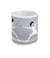Cup or mug "fencing in white" - Customizable
