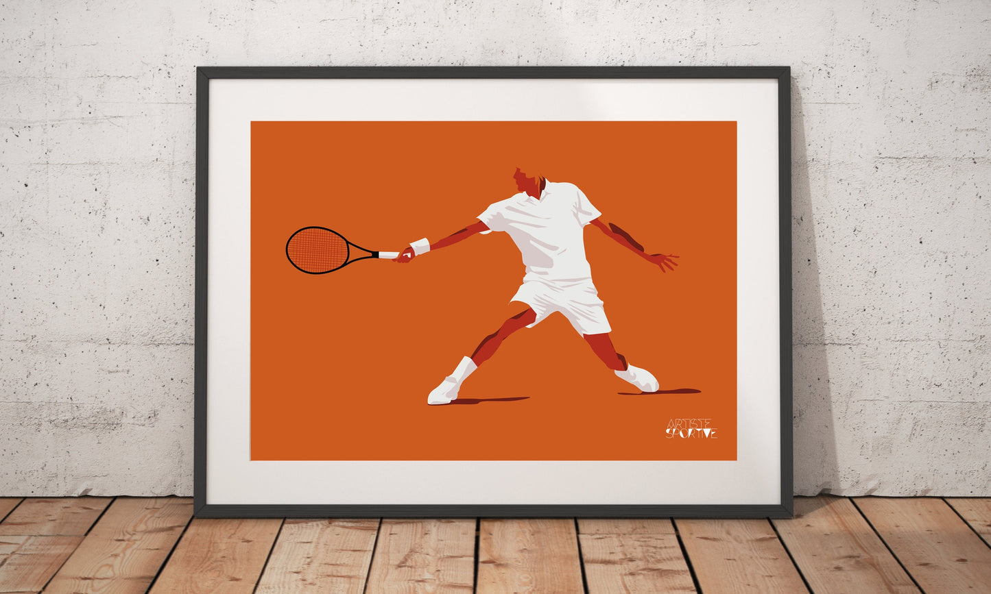 “Tennis Player” Poster