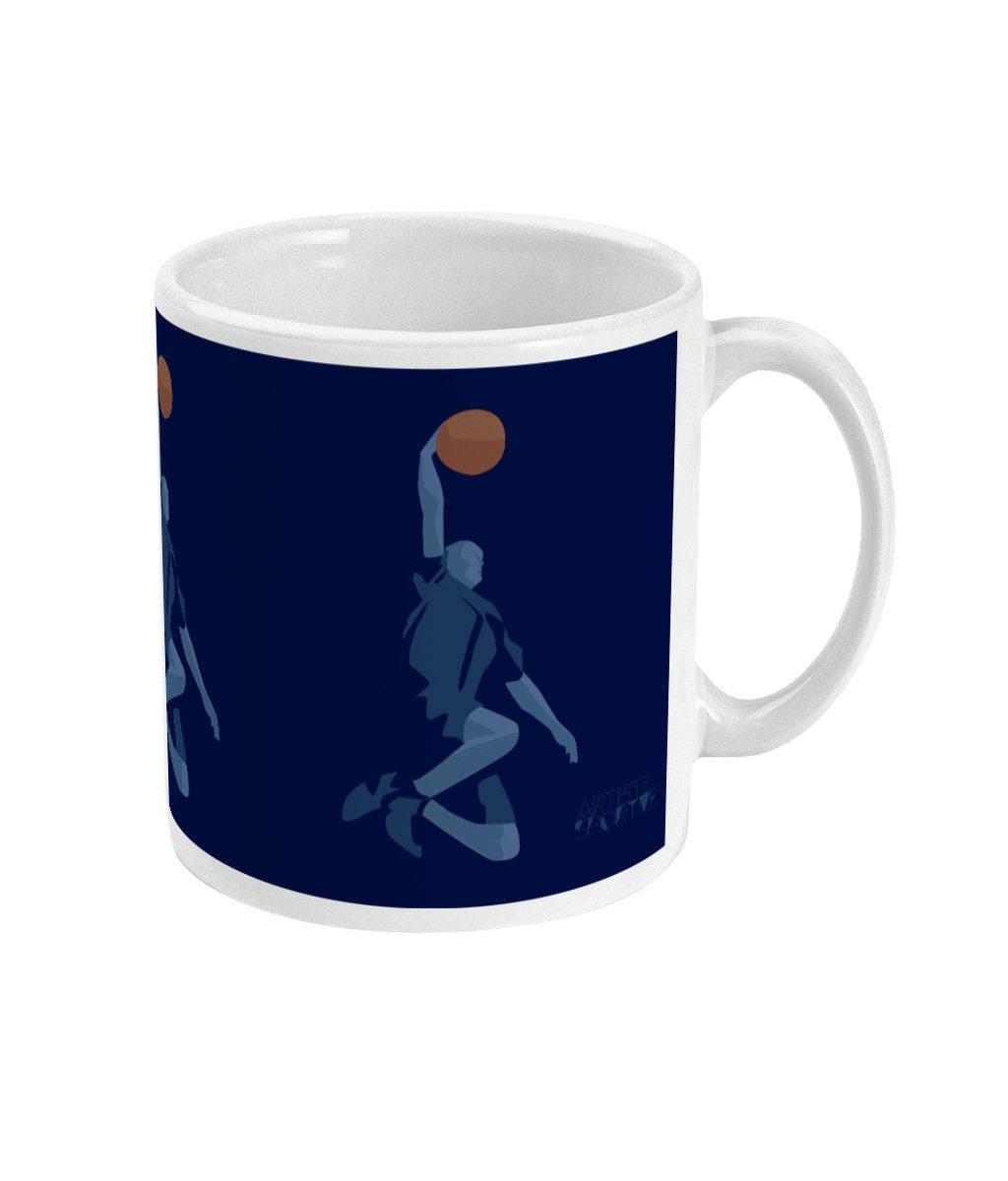 Basketball-Tasse oder Tasse „The Dunk“ – anpassbar