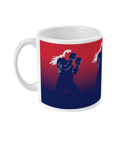 Boxing cup or mug "In the boxer's ring" - Customizable