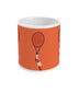 Tasse ou mug "Raquette de tennis" - Personnalisable