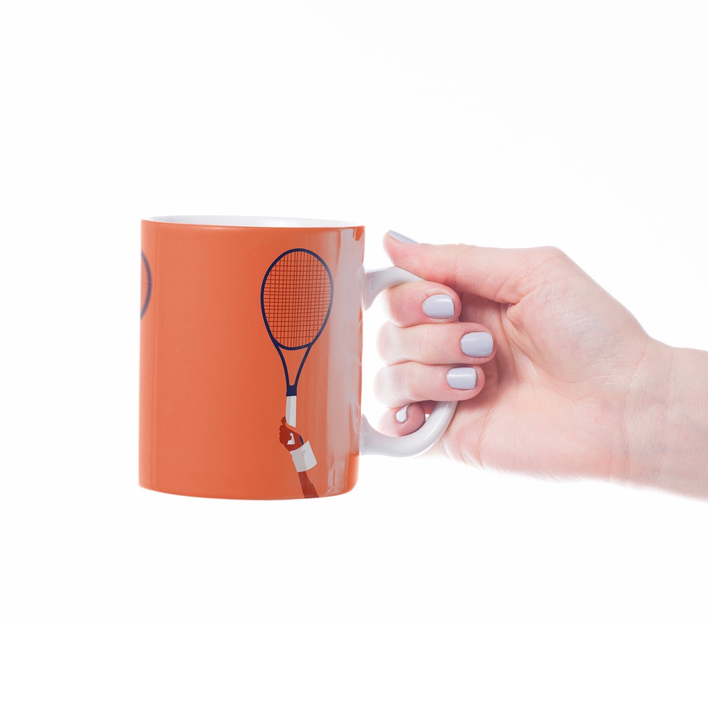 Tasse ou mug "Raquette de tennis" - Personnalisable