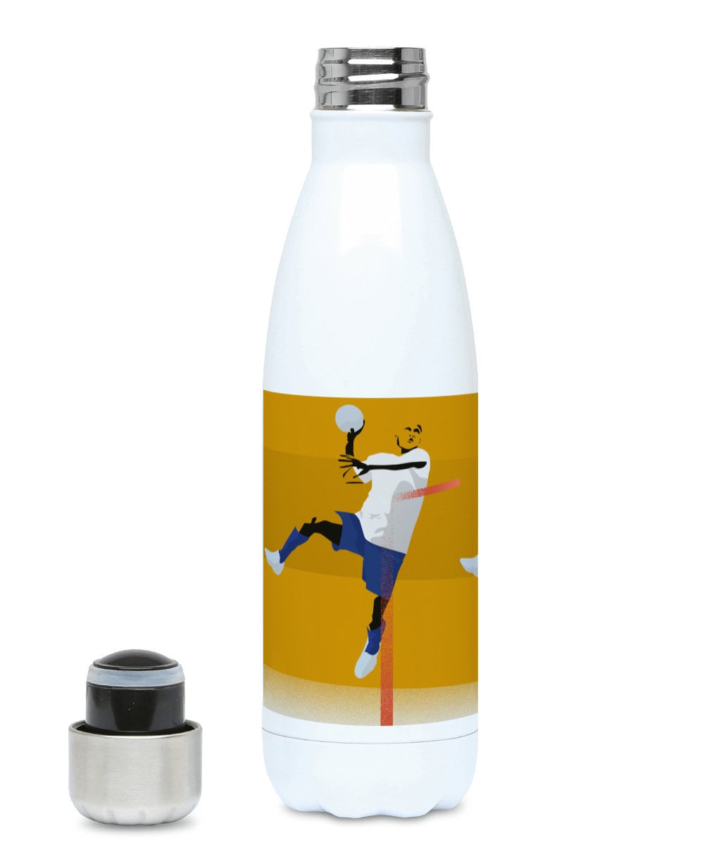 Herren-Handball-Isolierflasche „Martin der Handballspieler“ – personalisierbar