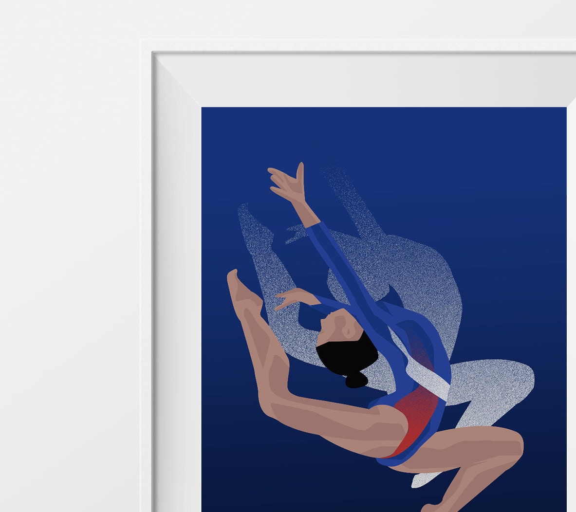 Affiche Gymnastique "Tatiana la gymnaste"