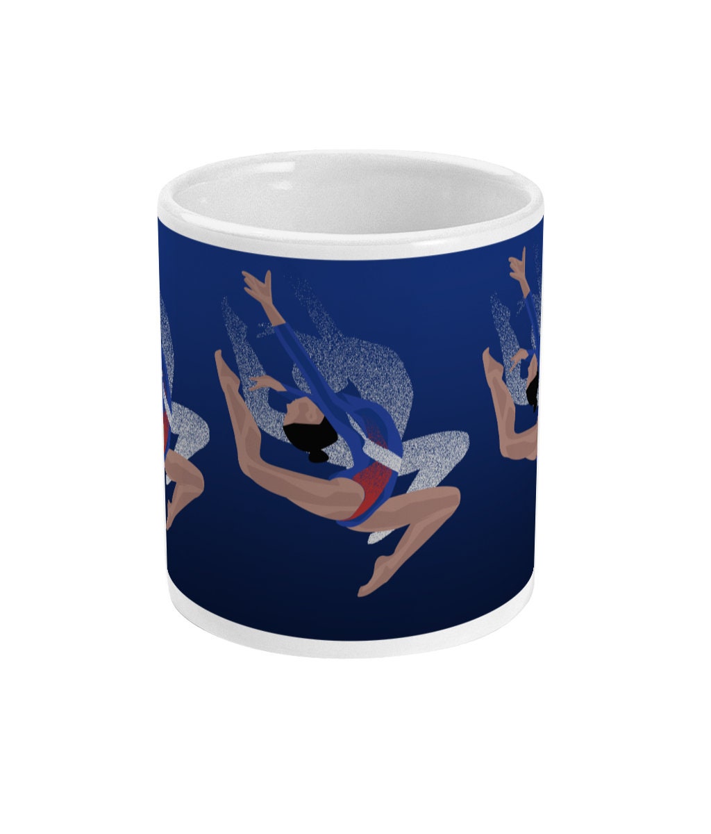 Gymnastics cup or mug "Tatiana the gymnast" - Customizable