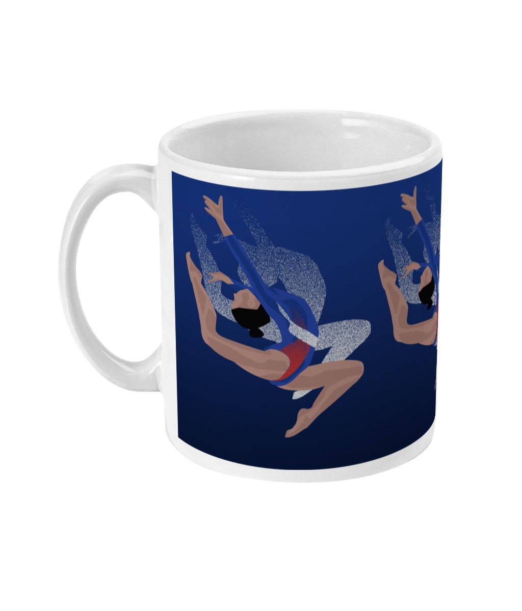 Gymnastics cup or mug "Tatiana the gymnast" - Customizable