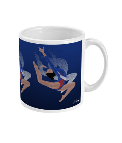 Gymnastics cup or mug "Tatiana the gymnast" - Customizable