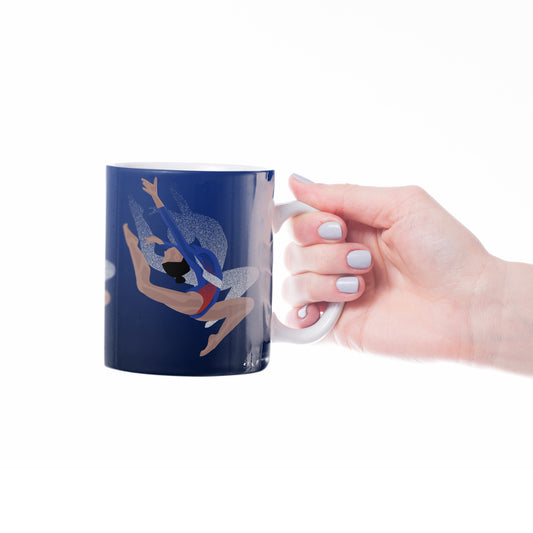 Tasse ou mug Gymnastique "Tatiana la gymnaste" - Personnalisable