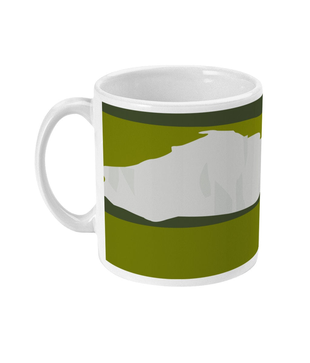 "Golf at Seven Sisters" Mug - Customizable | Golf Mug | Sports Artist