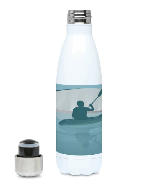 Canoe Kayak insulated bottle "Walk at Beachy Head" - Customizable