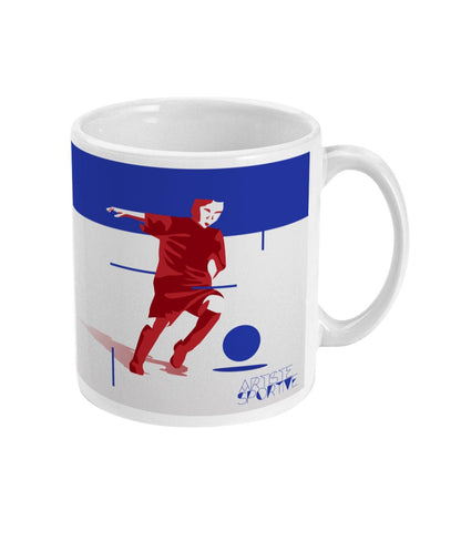 Tasse ou mug football "L'enfant footeaux" - Personnalisable