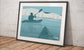 Canoe Kayak Poster "Walk at Beachy Head"