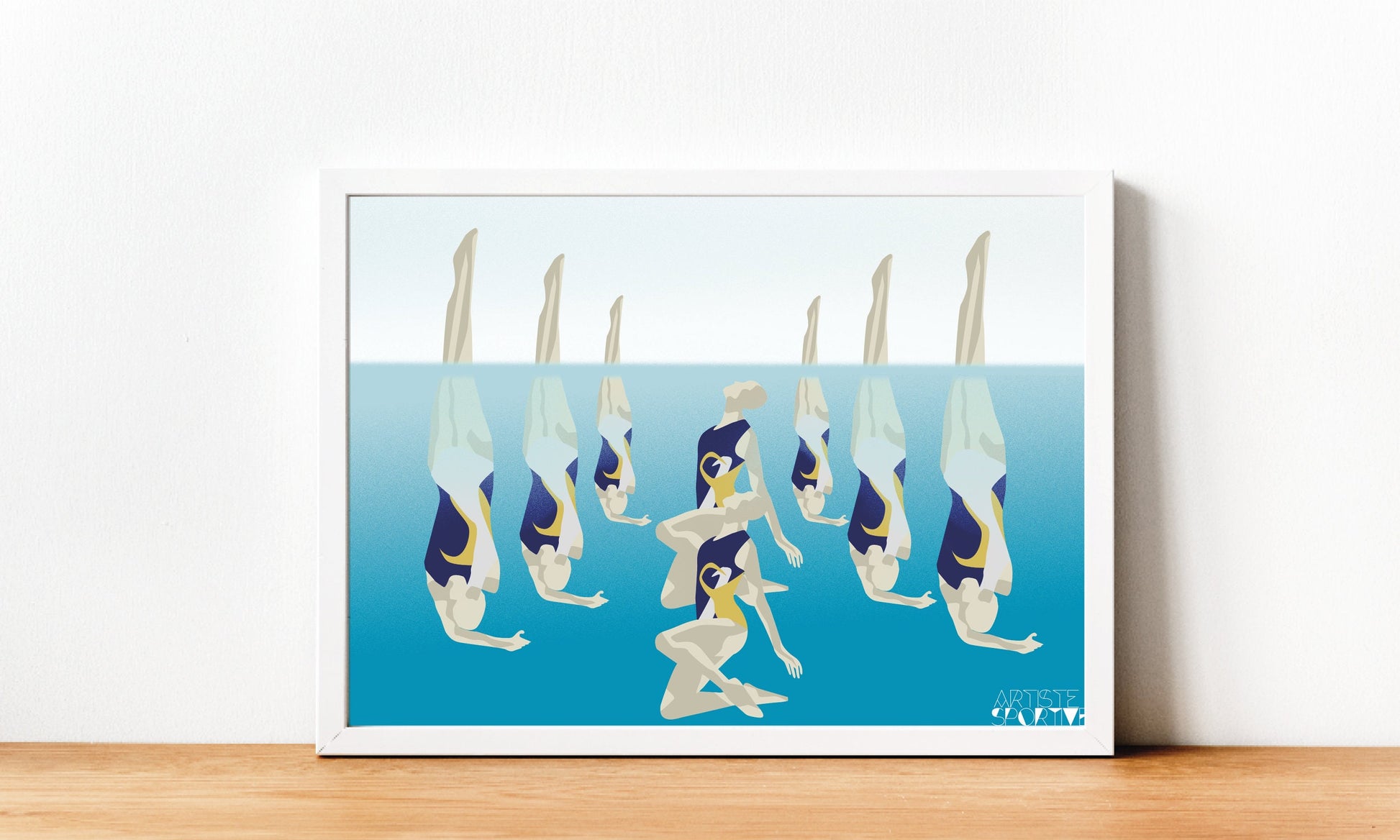 poster natation synchronisée, affiche natation synchronisée, déco natation synchronisée, cadeau natation synchronisée, cadeau personnalisé natation synchronisée, poster personnalisé natation synchronisée, affiche déco natation synchronisée, idées cadeaux natation synchronisée