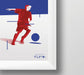 Affiche football "L'enfant footeux"