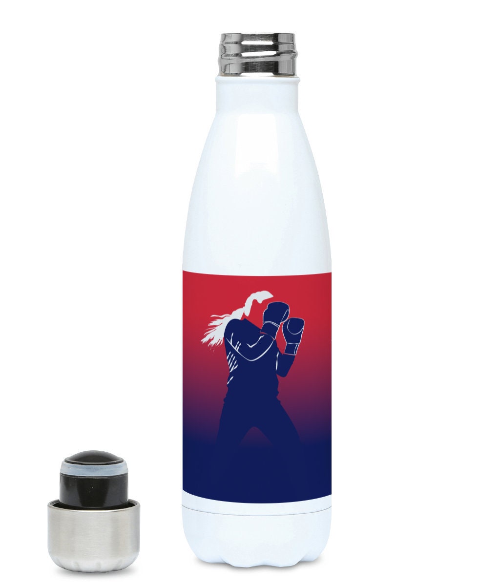 Boxing insulated bottle "In the boxer's ring" - Customizable