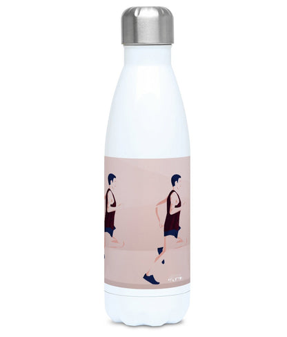 Insulated bottle Athletics race "A running man" - Customizable