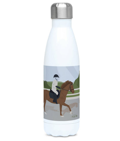 Gourde isotherme équitation "Sur le cheval" - Personnalisable