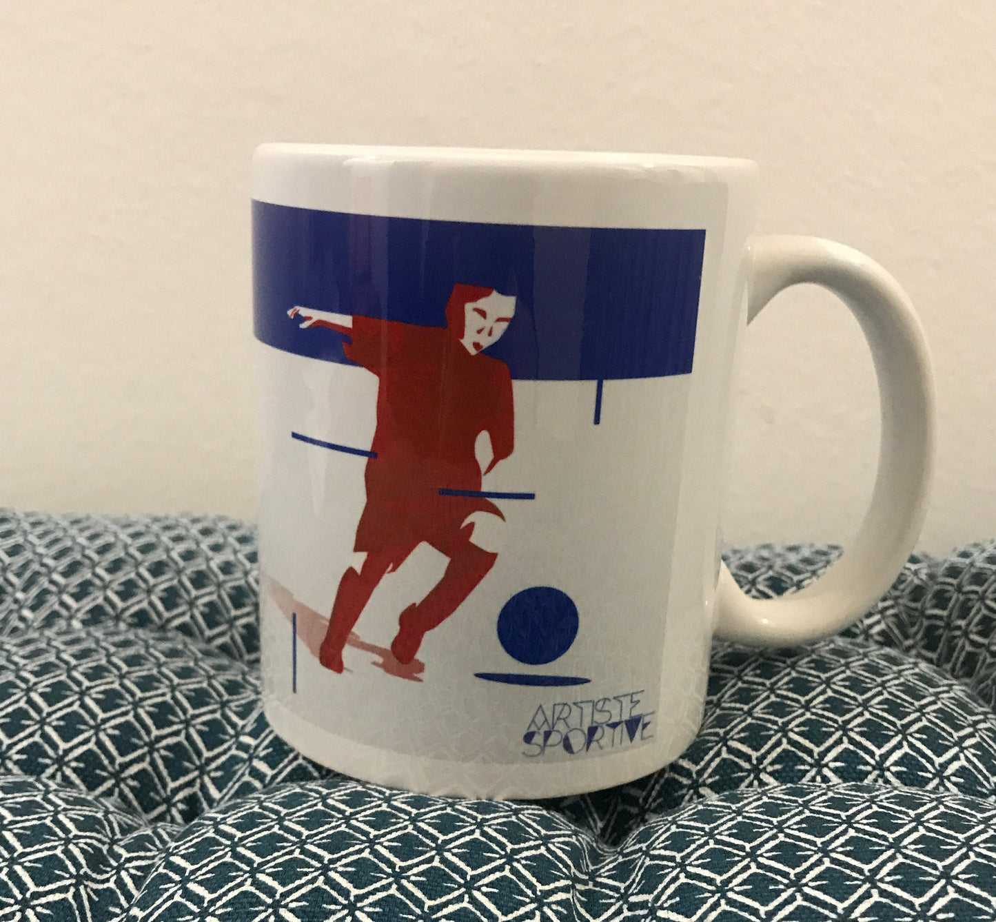 Tasse ou mug football "L'enfant footeaux" - Personnalisable