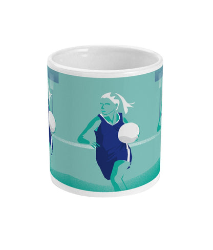 Basketballtasse oder Tasse „Axelle spielt Basketball“ – anpassbar