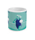 Basketball cup or mug "Axelle plays basketball" - Customizable
