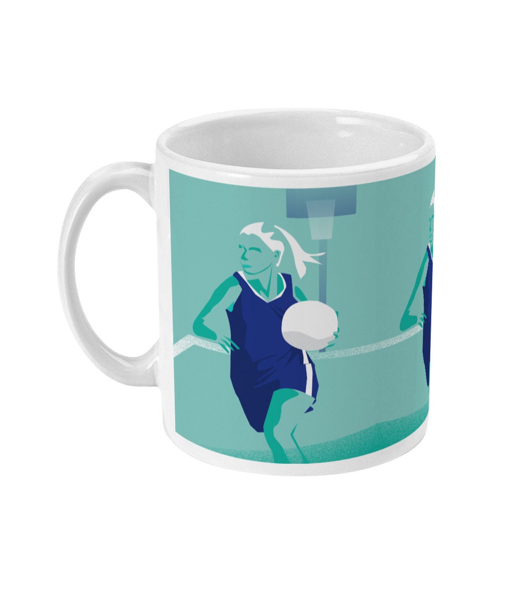Basketball cup or mug "Axelle plays basketball" - Customizable