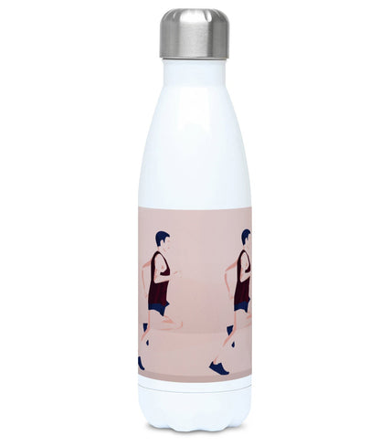 Insulated bottle Athletics race "A running man" - Customizable