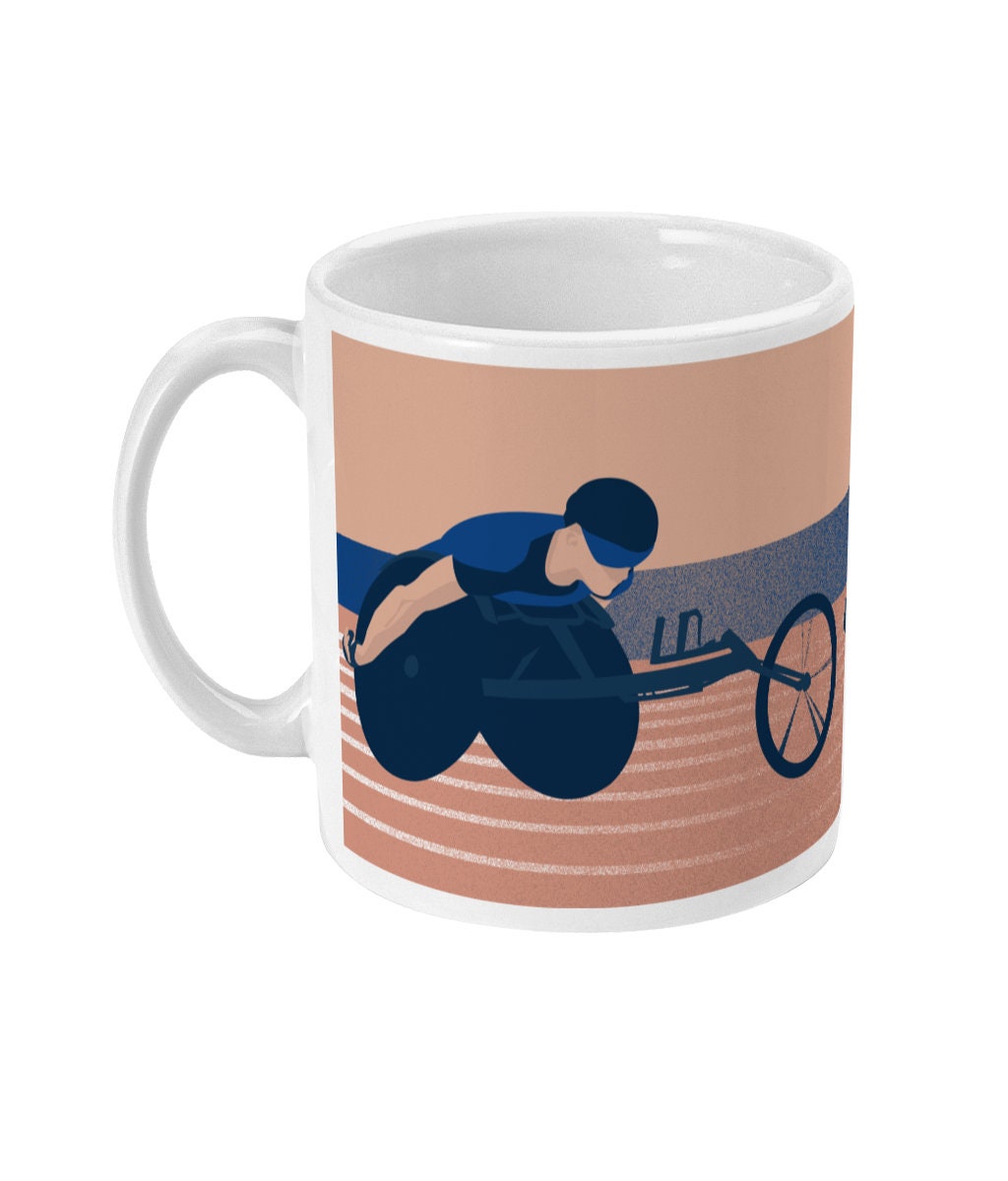 Cup or mug Athletics Handisport "paralympics" - Customizable