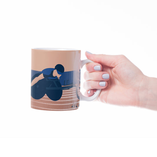 Cup or mug Athletics Handisport "paralympics" - Customizable