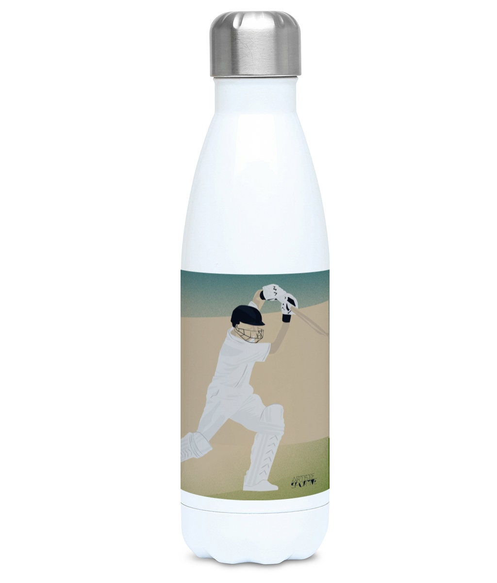 Gourde isotherme cricket "Cover Drive" - Personnalisable