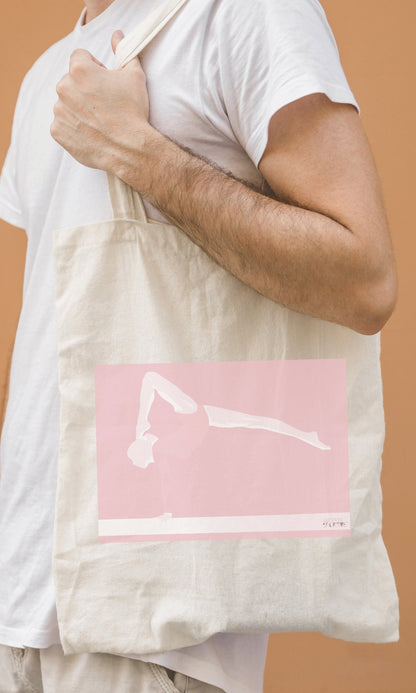 Tote bag or gymnastic bag "Latika the gymnast"