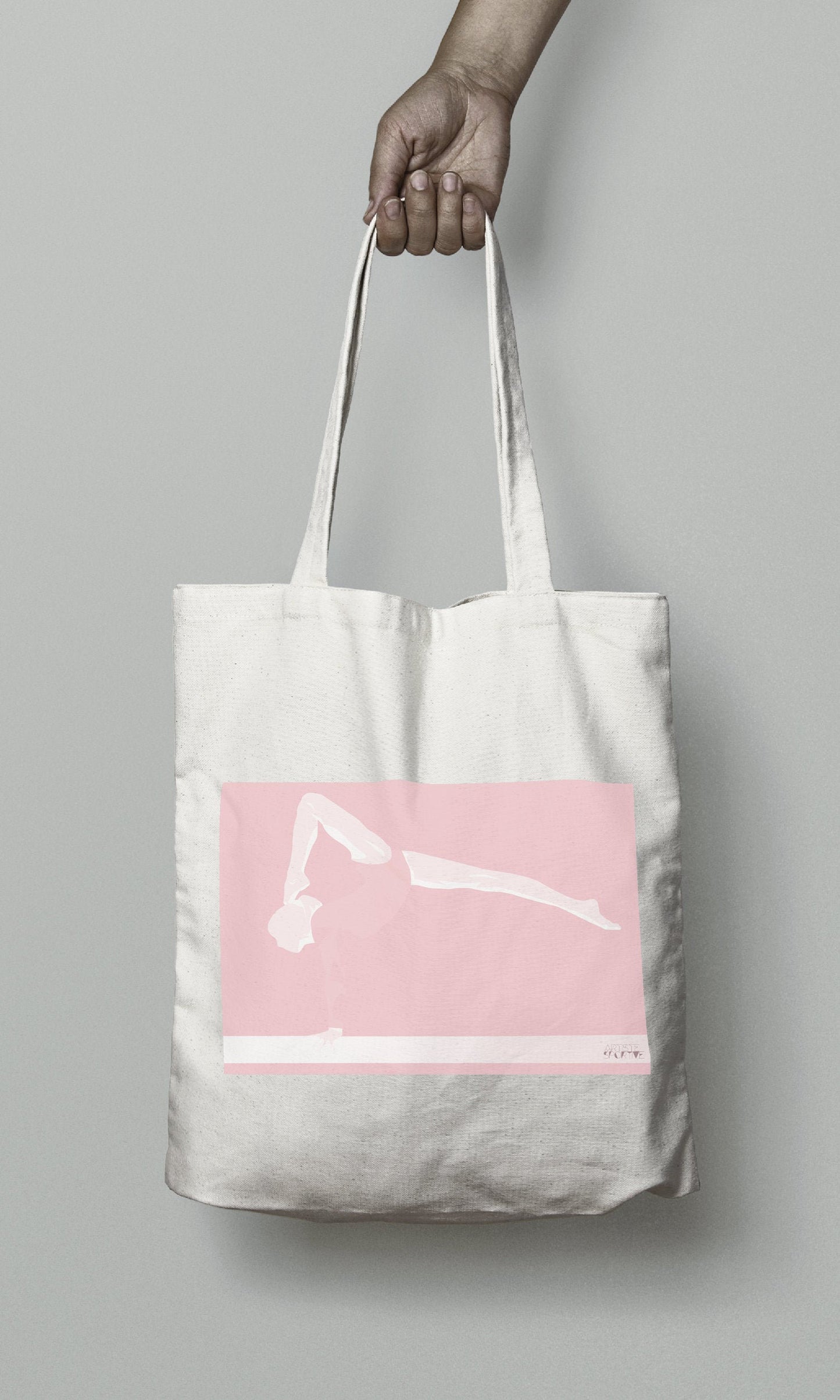 Tote bag or gymnastic bag "Latika the gymnast"