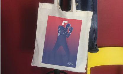 Tote bag ou sac boxing "Sur le ring "