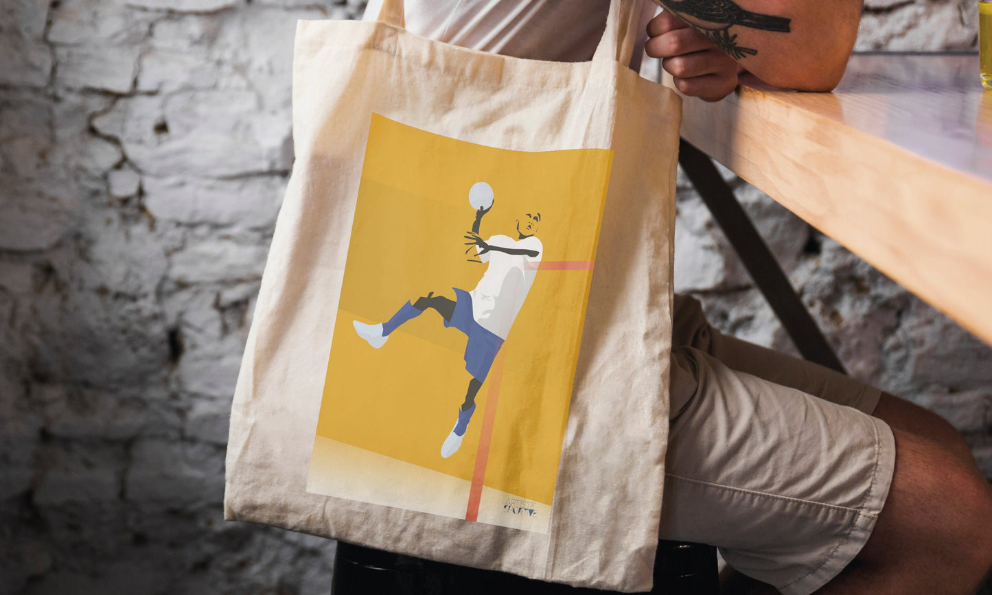 Tote bag ou sac handball "Martin le handballeur"